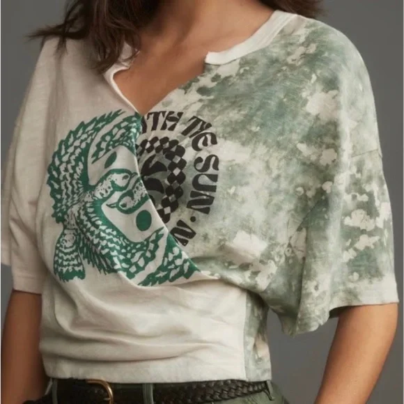 Anthropologie Graphic Women's Top - Picture 1 of 3